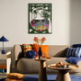 Wallity Mystic Grace - APT819 56 Escultura de Pared de Metal Plata